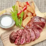 牛ハラミステーキ ライス付きBeef Skirt Steak（個室居酒屋串桜）