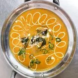 ポークナスカレー Pork Eggplant Curry(インドネパール料理マハデブ 若葉通店)