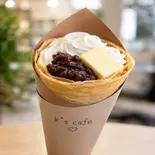 北海道あんバター生クリーム（ケイズカフェ K’s cafe）