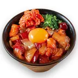 【ダレ人気No.2】魚介6種の海鮮ユッケ丼（海鮮丼の駅前 心斎橋店）