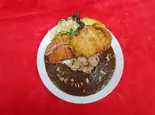 カツとハムカツカレー(箕輪商會)