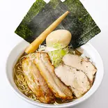 特選濃厚淡麗中華そば(セパレート容器・肉4枚+味玉/大盛無料)(中華そば あたり野方店~極上煮干しラーメン)
