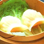 エビ蒸し餃子（中華料理 旭園）