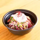 当店人気No.2【和風温玉】 ローストビーフボウル soft boiled egg  Rost  beef   bowl（熟成ローストビーフボウル川崎店）