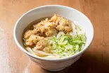 とり天うどん（うどん屋 どん伝）