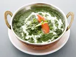 ほうれん草チキンカレー・Saag Chicken Curry（インド料理神奈川カレーハウス）