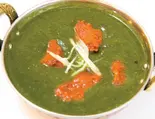 ほうれん草マトンカレー((Mutton Spinach Curry)（KHUKURI）