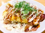 チーズ豚平焼(餃子工房 ちびすけ 阿倍野橋店)