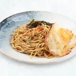 焦がしねぎ油そば(山西刀削麺)