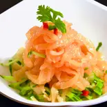 くらげの冷菜【海蜇皮】(中国東北家郷料理永利 豊洲駅前店(1号店))