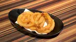 オニオンフライ（たこ焼き 本家カリトロ広島店）