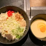 たまご入りお好み焼き（もんじゃ 鉄板お好み焼き のだ）