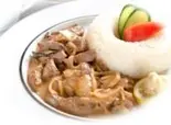 ビーフストロガノフ ライス付(BISTRO POPCORN)