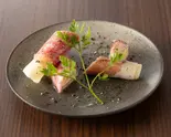 生ハムとモッツァレラチーズ(【お好み焼き】だしともんじゃ)