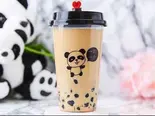 フルーツタピオカミルクティー(水果珍珠奶茶)（好美味麻辣湯 新宿店）