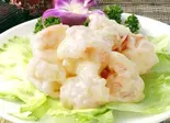 芝エビのマヨネーズ和え（紹興飯店）