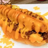 ミートチーズドッグ（沖縄タコスとタコライス専門店 JP-CAFE）