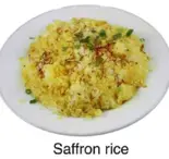 サフランライス Saffron Rice（インドネパール料理 カトマンズキッチン＆マート）