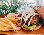 てりやきバーガー(MARINA RESTAURANT TRIM)