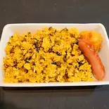 推しメニュー!激辛子高菜チャーハンセット(お弁当 福ちゃん食堂)