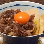 和牛にんにくすき焼き丼 味噌(大)Wagyu beef garlic sukiyaki bowl with miso (large)(仙台ホルモン焼肉酒場ときわ亭高田馬場店)