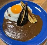 茄子カレー～目玉焼きを添えて～（たびたび）