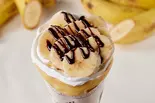 【バナナもチョコも】2倍盛りチョコバナナクリーム(Mサイズ) Reward Chocolate Banana Cream(至福の贅沢「恋するクレープ」 亀有店)