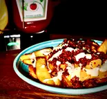 CHILLI CHEESE FRIES / チリチーズフライ（ハンバーガー＆ジャンクフード THE SPRINGFIELD）