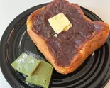 抹茶あんバターフレンチトースト（たいむとりっぷ アテネ・フランセ店）
