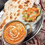 チキンキーマカレーセット（パキスタン＆インドレストランビスミラー Pakistani ＆ Indian Restaurant Bismillah）
