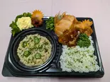 スタミナねばねばぶっかけ弁当（グランウエルネス中島公園）
