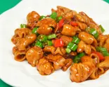 大腸の唐辛子炒め(易福菜館)