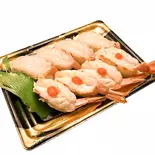 炙り生エビ4貫 生エビ4貫(本まぐろ専門店 まぐろ壱)