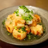 揚げ出し豆腐 Deep-fried tofu（うま味家 マサラ）