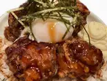 半熟卵の照りマヨから揚げ丼（唐揚げ総本家 から丸 成増店）