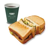 焼く珈琲館のハウスサンドセットToasted House Sandwich Set（珈琲館 鶴見店）