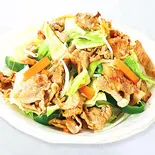 豚肉と野菜炒め Stir-fried pork and vegetables（中華料理 金龍飯店 鶴見店）