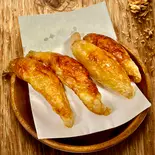 鶏皮ぎょうざ4個（かつもり）
