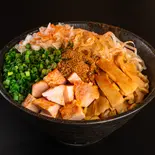 激辛魚介豚骨油そば Extra Spicy Seafood and Pork Bone Abura Soba(魚介豚骨まぜそば 漁夫の利 板橋一丁目店 Seafood and Pork Bone Mazesoba Gyofunori Itabashi1chome)