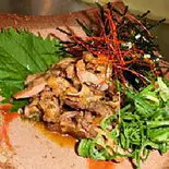ひね鶏炭火ポン酢（ITO Wabisabi）