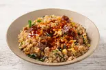 【納豆】シビから台湾炒飯 Taiwanese Fried Rice with Fermented Beans ＆ Numbing Spices（台湾牛肉炒飯 新宿店 Taiwan Beef Fried Rice）