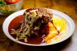デミグラスハンバーグチーズオムライス&ミニサラダ(【カラダが喜ぶオムライスCafe】Egg House~相模原本店~)