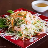 GỎI ĐU ĐỦ TÔM THỊT - エビとパパイヤサラダ(SAM QUAN 亀有)