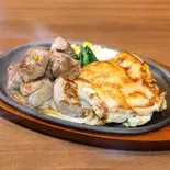 ジューシーチキン&サイコロステーキ(HERO'S ステーキハウス 秋葉原店)