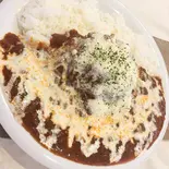 チーズハンバーグハヤシライス(カレー那古屋)