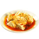 ニンニクソースかけ水餃子(6個)(中国家庭料理 你好 田町店(蒲田ニーハオ田町店))