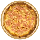 シンプルイズベスト! 「ハムチーズ」Ham & Cheese(ピジケア(お一人様にちょうどいいサイズのピザです))
