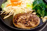 ハンバーグ定食（ふくふく食堂）