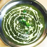 ほうれん草チキンカレー/Chicken Sagwala Curry(インド料理 QUEEN GARDEN)