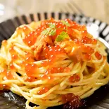 ウニとイクラの和風パスタ（SALON AKARI）